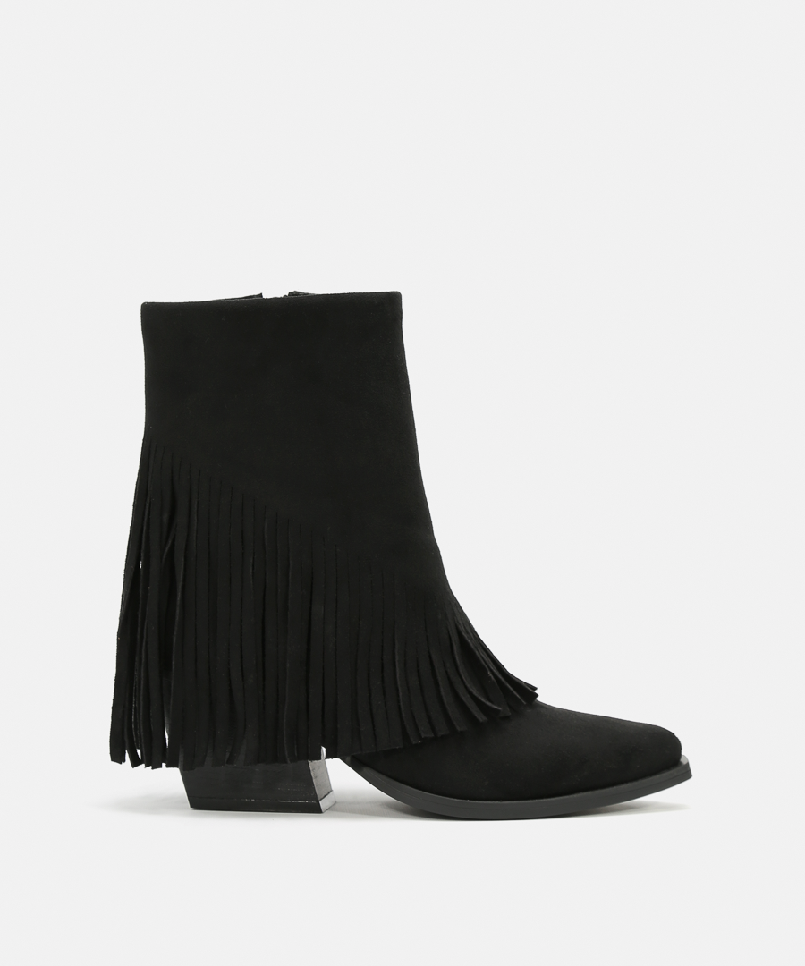 Botins cowboy franjas image number null